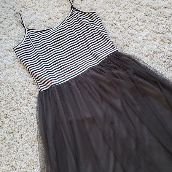 Mystree Dresses & Skirts - Striped tulle dress
